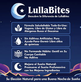 LullaBites Sleep Gummies –Gomitas para Rutina de Descanso