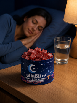 LullaBites Sleep Gummies –Gomitas para Rutina de Descanso